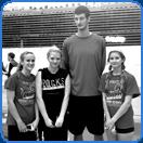 very tall basketball player