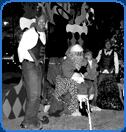 tall man with costume