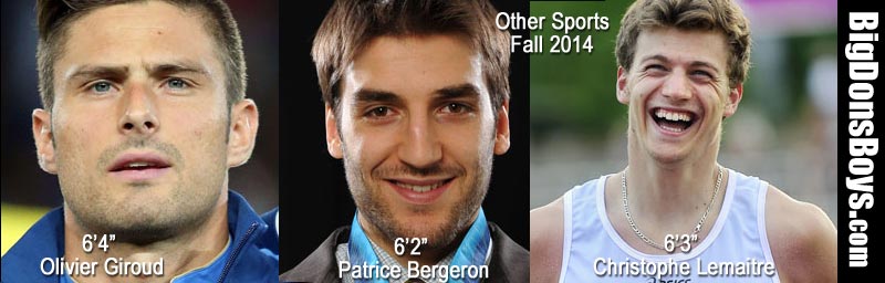 other sports olivier giroud headshot christophe lemaitre patrice bergeron