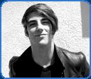 model alex tweedie black shirt