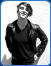 model alex tweedie leather jacket