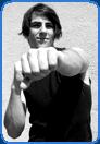 model alex tweedie  black sleeveless shirt