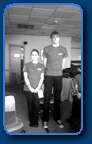 extremely tall man