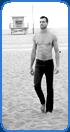 very tall man