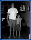 very tall man