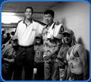 sean bradley with tall asian