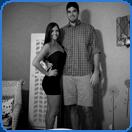 very tall man