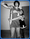 very tall man