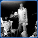 very tall man