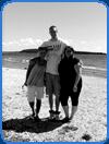 very tall man
