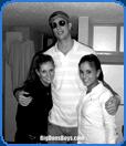 very tall man