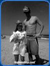 very tall man