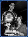 very tall man