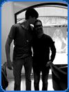 very tall man