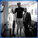 very tall man