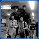 very tall man