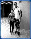 very tall man
