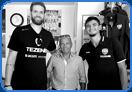 very tall man