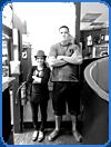 very tall man