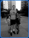 very tall man