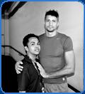 very tall man