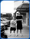 very tall man