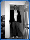 tall man in doorway